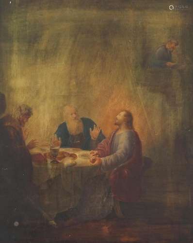 After Rembrandt Van Rijn - The Supper at Emmaus, 19th centur...