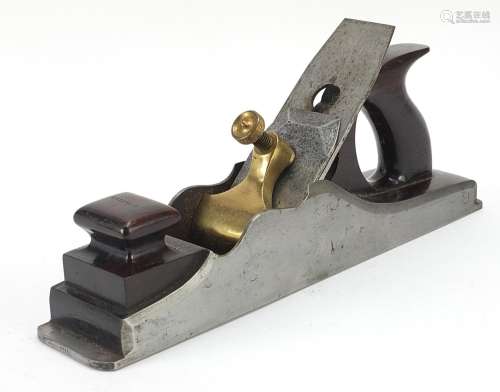 A Mathieson & Son woodworking plane, 37cm in length