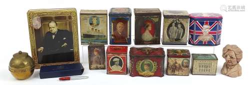 Commemorative and advertising biscuit tins and collectables ...