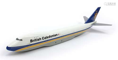 Aviation interest 1/50th scale model of British Caledonian A...