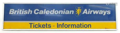 Aviation interest British Caledonian Airways tickets and inf...