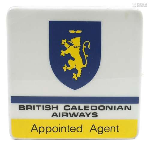 Aviation interest British Caledonian Airways Appointed Agent...