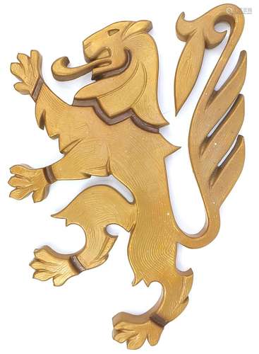 Aviation interest British Caledonian Airways fibreglass lion...