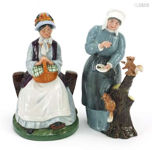 Two Royal Doulton figurines comprising Good Friends HN2783 a...