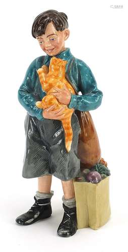 Royal Doulton Welcome Home figure, HN3299, 23cm high