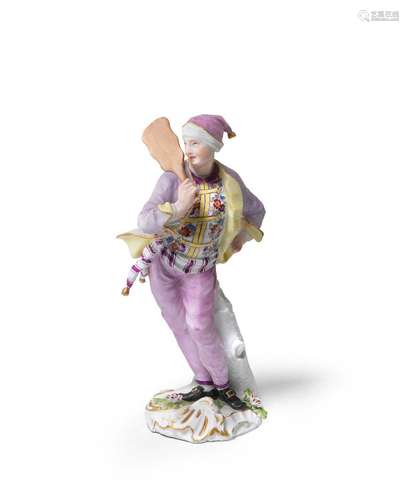 A Meissen figure of a baker, circa 1755