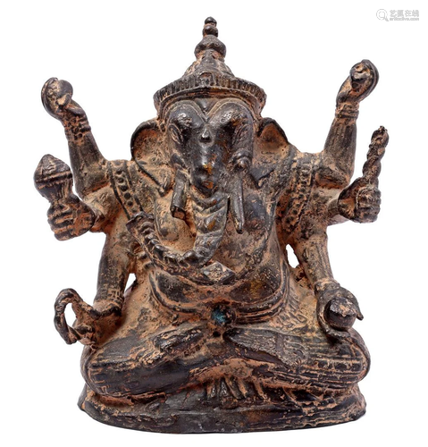 Bronze statue Ganesha