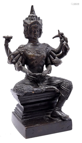 Bronze statue Brahma