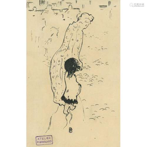PIERRE BONNARD (1867-1947)SANS TITREEncre sur papier Porte l...