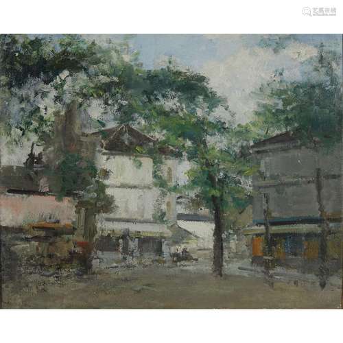 PIERRE-JACQUES PELLETIER (1867-1931)PLACE DU TERTRE À MONTMA...