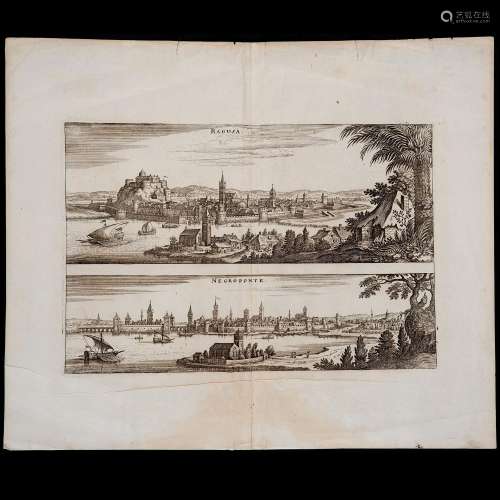 Matthäus Merian (Basel 1593 – Bad Schwalbach 1650), 'Ragusa ...