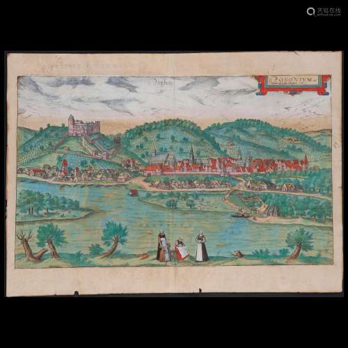 Georg Braun (1541-1622) and Frans Hogenberg (Mechelen 1535 –...