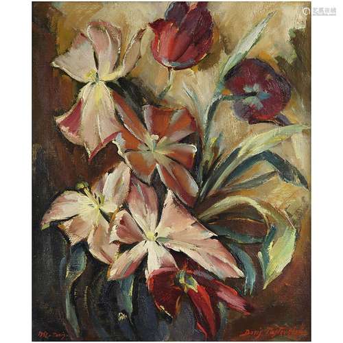 BORIS PASTOUKHOFF (1894-1974)BOUQUET DE TULIPES