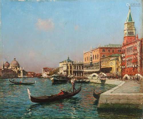 GASTON HYPPOLITE BOUCARD (1878-1962)VUE DU GRAND CANAL À VEN...