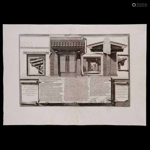 Giovanni Battista Piranesi (Mogliano Veneto 1720 - Rome 1778...