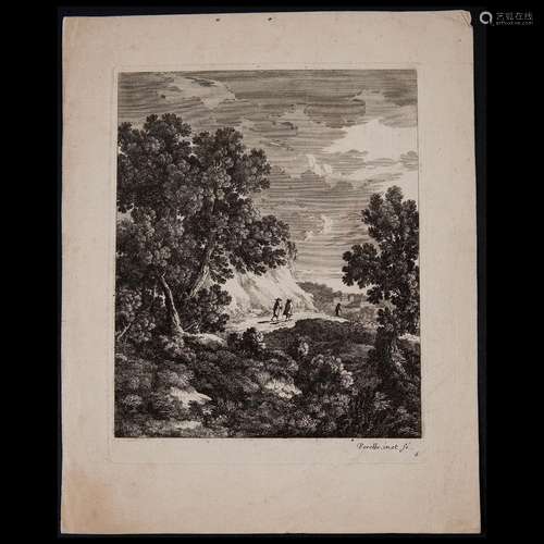 Gabriel Perelle (Vernon 1604 - Paris 1677), Landscape with T...