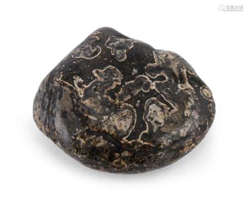 A STONE PAPERWEIGHT, CHINA 17TH CENTURY