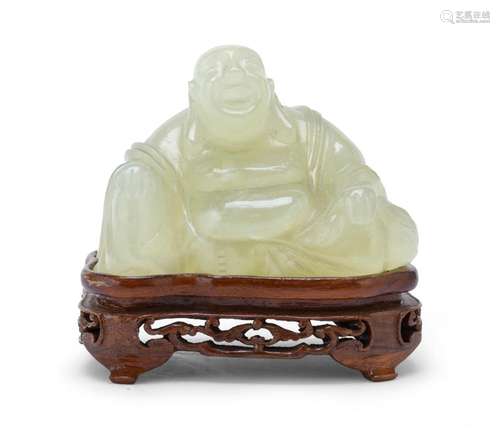 A SERPENTINE DEPICTION OF BUDAI, CHINA 20TH CENTURY