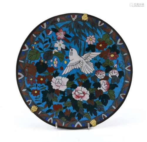 A CLOISONNÈ ENAMEL DISH, JAPAN LATE19TH, EARLY 20TH CENTURY