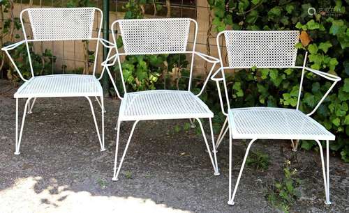 3 garden chairs