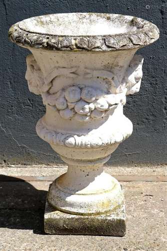 Composite garden vase