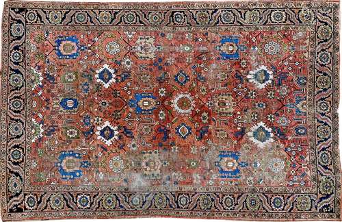 Hand-knotted oriental carpet