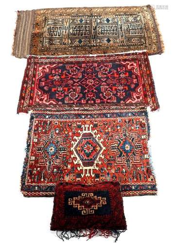 3 hand-knotted oriental carpets