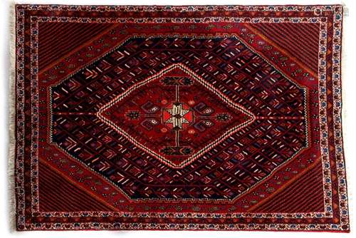 Hand-knotted oriental carpet