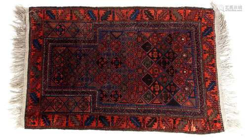 Hand-knotted oriental carpet