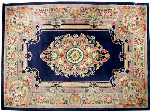 Hand-knotted Chinese carpet