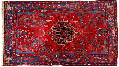 Hand-knotted oriental carpet