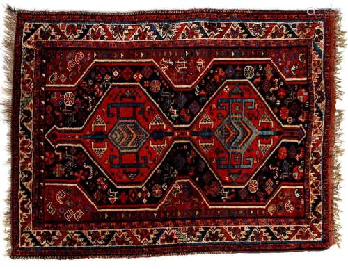 Hand-knotted oriental carpet