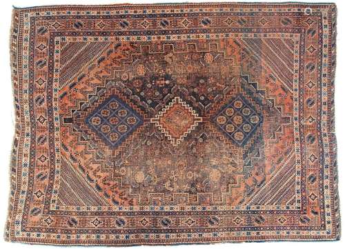 Hand-knotted oriental carpet