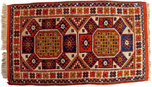 Hand-knotted oriental carpet