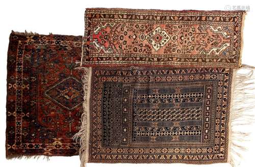 3 hand-knotted oriental rugs