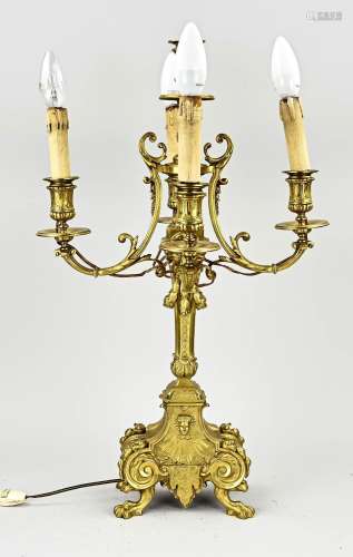 French candlestick, H 62 cm.
