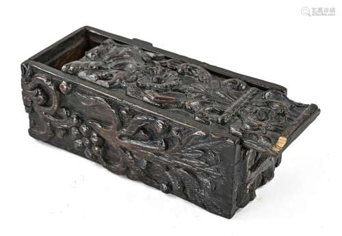 17th century oak chest