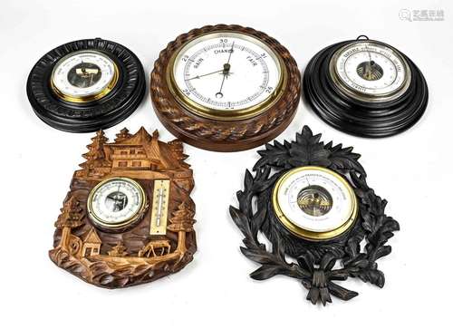 Lot of barometers (5x)