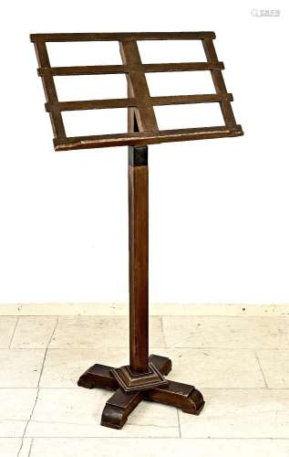 Antique music stand + tuning fork