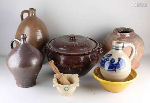 Lot of stoneware