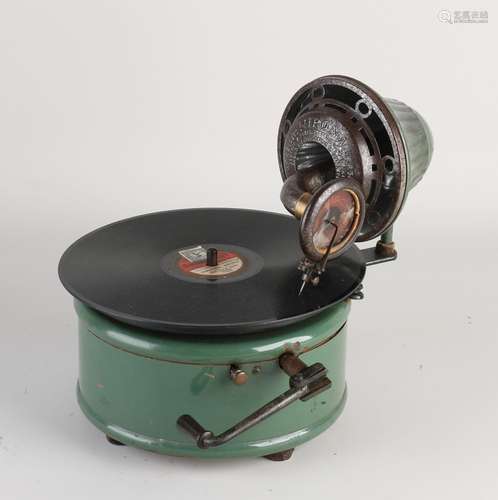 Antique Nirona children's gramophone, 1910