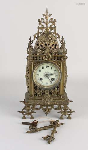 Antique French mantel clock, 1880