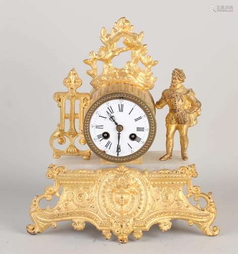 Antique French mantel clock, 1870