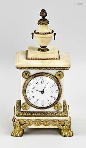 Small French mantel clock, 1870