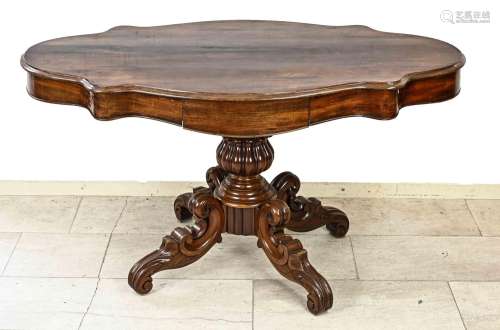 Oval coffee table, 1870