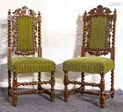 Four French chairs