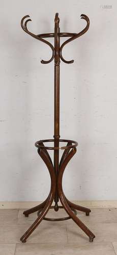 Antique Thonet style coat rack, 1920