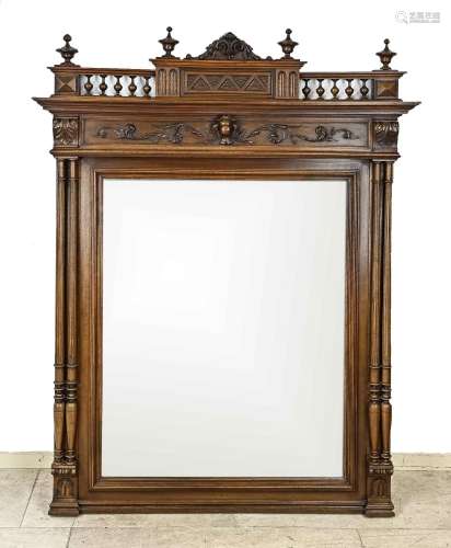 Antique Henry Deux mirror, 1880