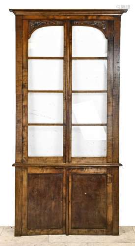 Front of English corner cabinet