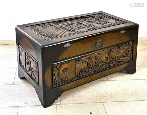 Big old camphor chest